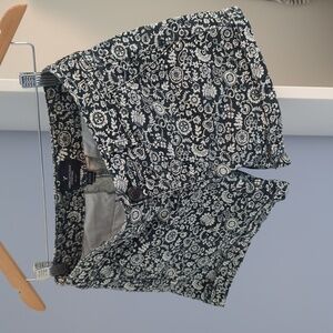 Low-rise midi trouser short